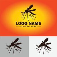 mosquito logo vector art icon graphics for business brand icon mosquito logo template