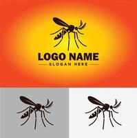 mosquito logo vector art icon graphics for business brand icon mosquito logo template