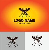 mosquito logo vector art icon graphics for business brand icon mosquito logo template