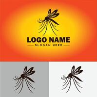 mosquito logo vector art icon graphics for business brand icon mosquito logo template