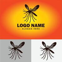 mosquito logo vector art icon graphics for business brand icon mosquito logo template