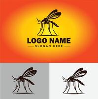 mosquito logo vector art icon graphics for business brand icon mosquito logo template