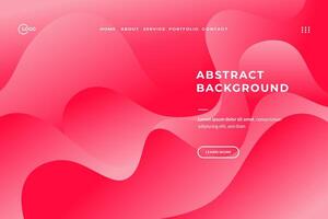 sofisticado rosado resumen olas antecedentes para web y publicidad, un minimalista toque para moderno diseños vector