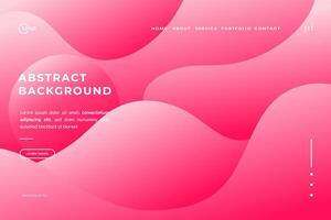 Sophisticated Pink Abstract Waves Background for Web and Advertising, A Minimalist Touch for Modern Designs vector