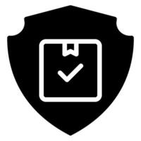 protection glyph icon vector