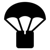 air delivery glyph icon vector