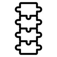 spine line icon vector