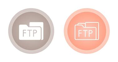 FTP Access Vector Icon