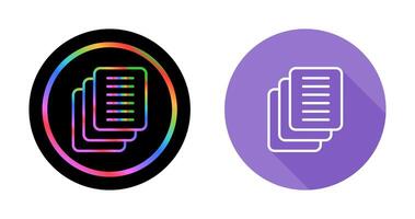 Document Version Control Vector Icon