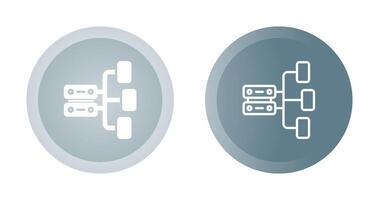 datos arquitectura vector icono