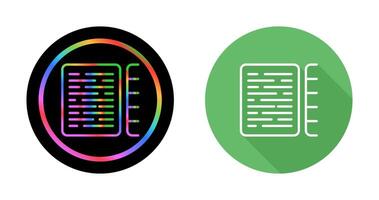 Document Indexing Vector Icon