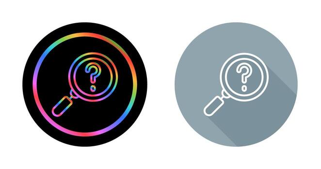 Problem Framing Vector Icon