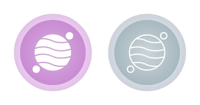 Planet Vector Icon