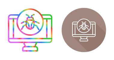 icono de vector de computadora