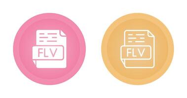 FLV Vector Icon