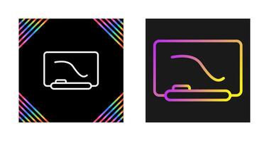 Interactive Whiteboard Vector Icon