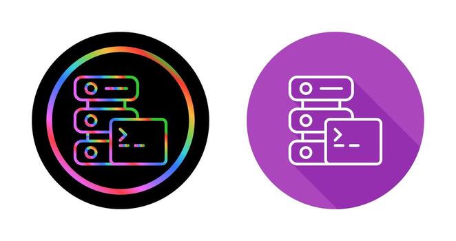 SSH Hosting Vector Icon