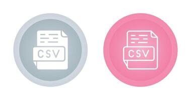 CSV Vector Icon