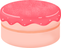 Cute cartoon blueberry cake png