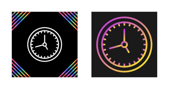 Clock Vector Icon