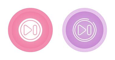 Next Track Button Vector Icon