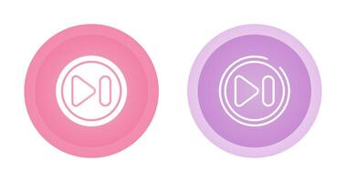 Next Track Button Vector Icon