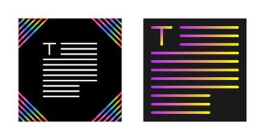 Typography Vector Icon