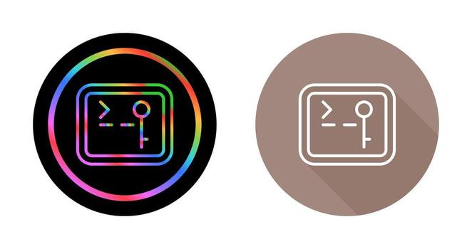 SSH Access Vector Icon