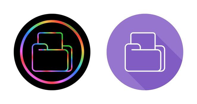 icono de vector de documento
