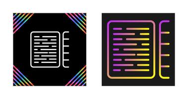 Document Indexing Vector Icon