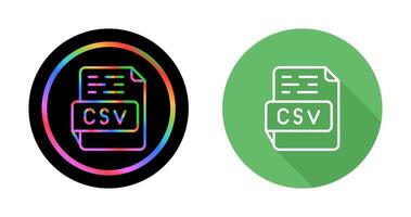 CSV Vector Icon
