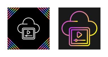 Video Hosting Vector Icon