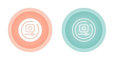 Video Record Circle Vector Icon