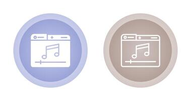 Music Player Vector Icon