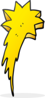 cartoon shooting star symbol png