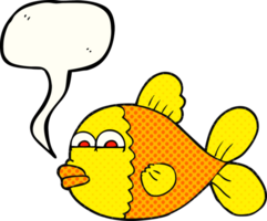 comic book speech bubble cartoon fish png