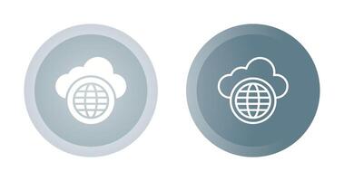 Cloud Network Vector Icon