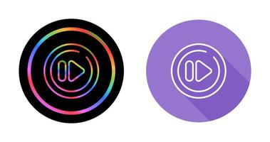 Next Track Circle Vector Icon