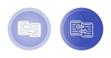 Data Transfer Vector Icon