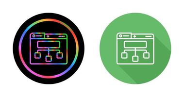 Site Map Vector Icon