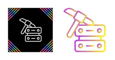 Data Mining Vector Icon