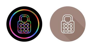 Pattern Lock Vector Icon