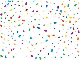 Luxury light rainbow glitter confetti background. Colored festive texture. vector