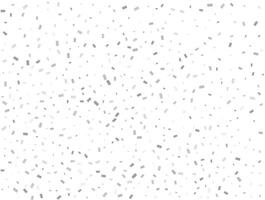 Christmas silver Rectangular glitter confetti background. White festive texture vector