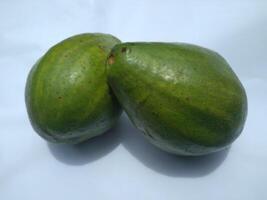 avocado on a white background. photo