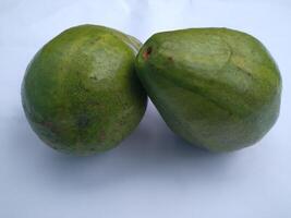 avocado on a white background. photo