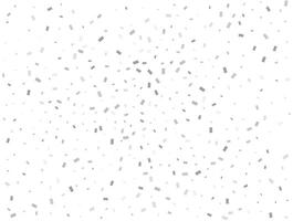 Luxury silver Rectangular glitter confetti background. White festive texture. vector