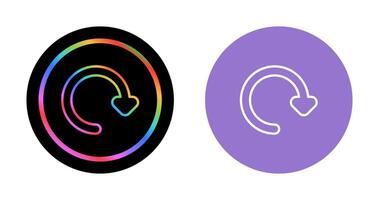 Rotate Right Vector Icon