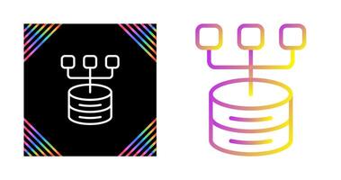 Data Modeling Vector Icon