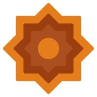 Islamic Patterns Icon Ramadan, for infographic, web, app, etc vector